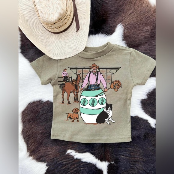 Just Rodeo N Kids Tee - Picture 1 of 1